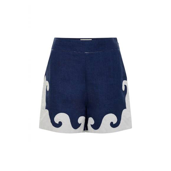 NEW CAROLINA K gilda short in navy - Picture 2 of 3